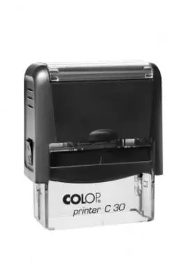 Оснастка "Colop" Printer С30, 18 х 45 мм (Арт. - 129578) Черная