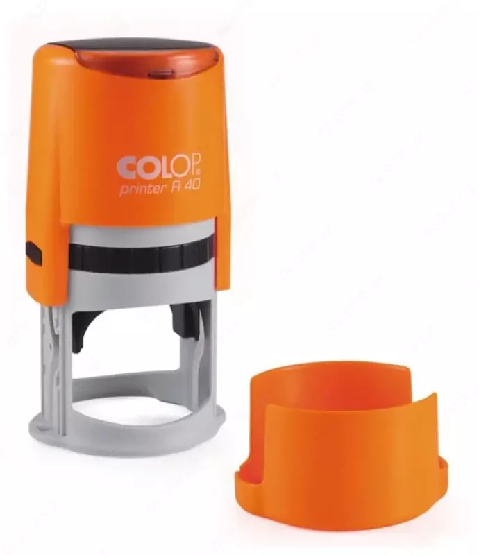 Оснастка "Colop" Printer R40N, круглая, 40 мм (Арт. - 152393) Оранжевая