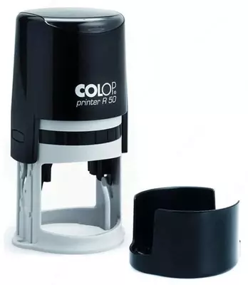 Оснастка "Colop" Printer R50, круглая, 50 мм (Арт. - 103974) Черная
