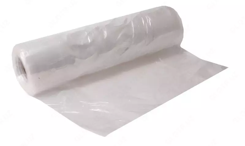 Plastik qoplar, shaffof, 25 kg (35 dona)