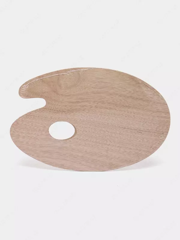 Палитра деревянная овальная Гамма "Студия" , 20 х 30 см (Арт. - 261018_01)