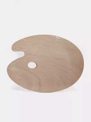 Палитра деревянная овальная Гамма "Студия" , 30 х 40 см (Арт. - 261018_03)