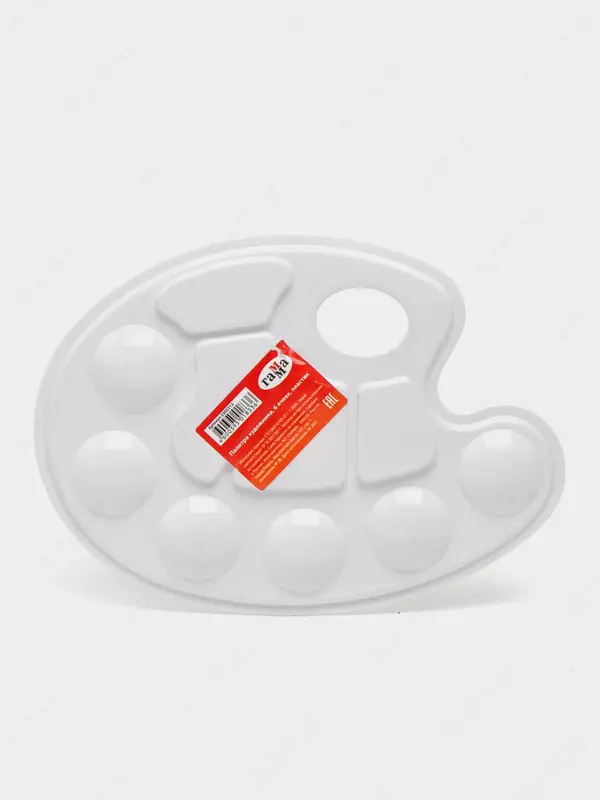 Plastik oval palitrasi "Gamma", 6 hujayra (modda - 2305212)