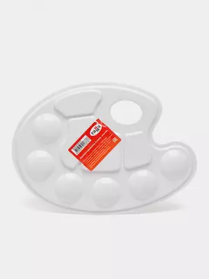 Палитра пластиковая овальная "Гамма" , 6 ячеек (Арт. - 2305212)