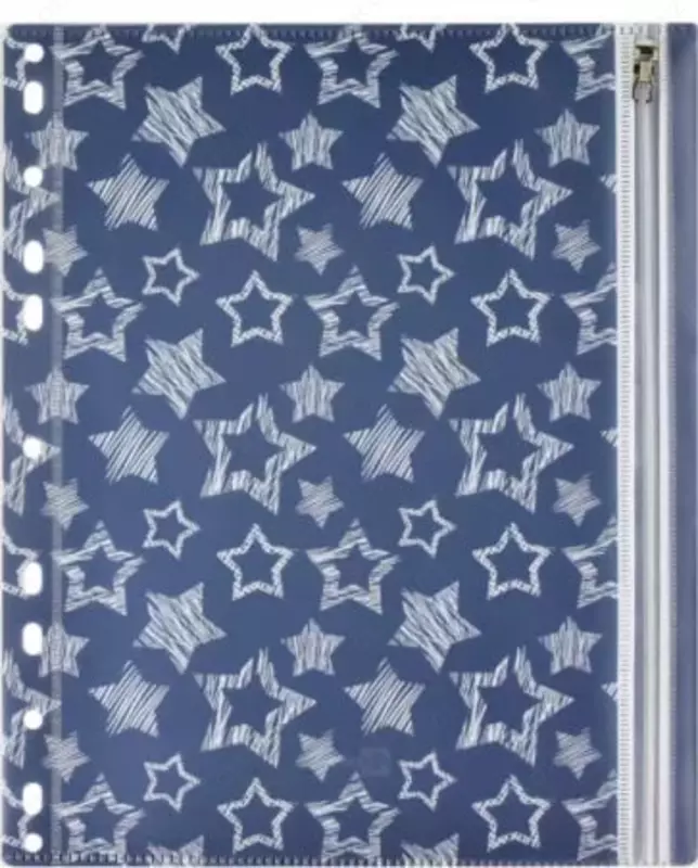 Hujjatlar papkasi Feniks + "Yulduzlar" A5, bitta bo'lim, plastmassa, 25,5 x 21 sm (Art.- 46705)