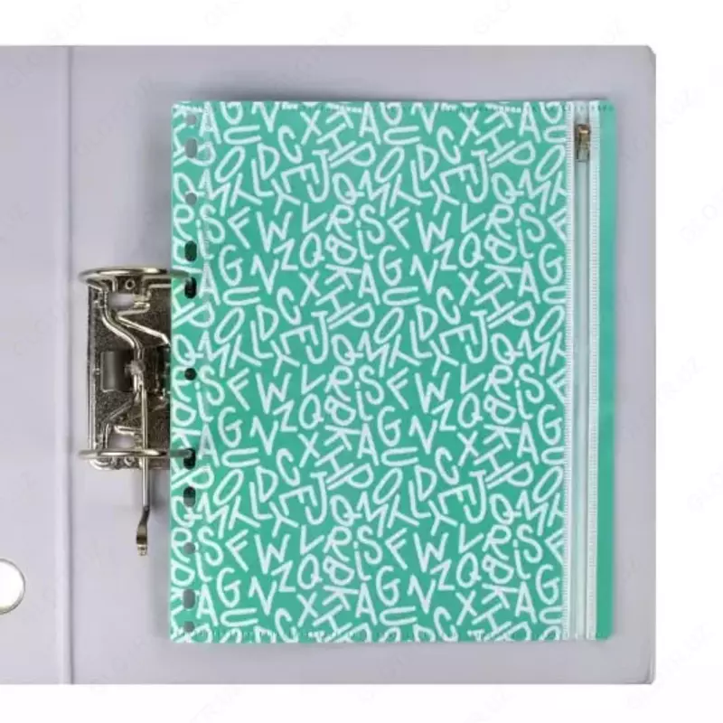 Hujjatlar papkasi Feniks+ "Letters" A5, bitta bo'lim, plastik, 25,5 x 21 sm (46706-modda)