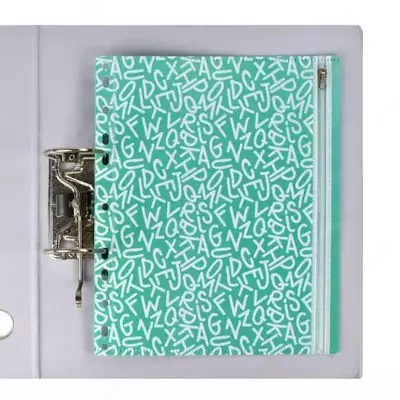 Папка для документов Феникс+ "Буквы" А5, одно отделение, пластик, 25.5 х 21 см (Арт.- 46706)