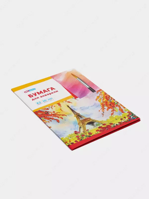Папка для акварели АrtSpace "Париж" А3, 10 листов (Арт.- Па10А3_6656)