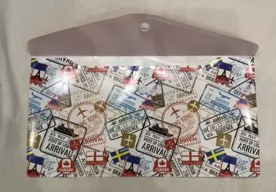 Папка-конверт на кнопке Феникс+ "Путешествие" 26 x 14 см (Арт.- 46515)