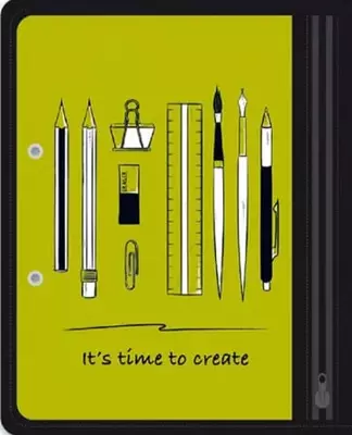 Папка для канцелярских принадлежностей "Феникс+" А5, одно отделение, пластик (Арт.- 46708)