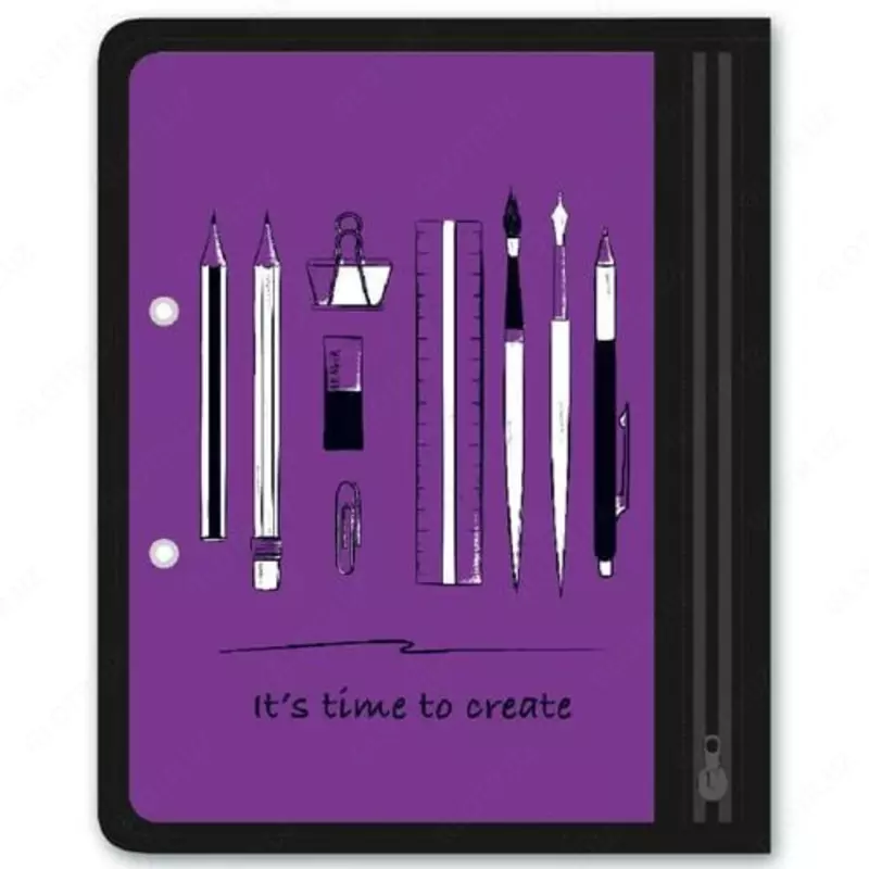 "Feniks +" A5 ish yuritish uchun jild, bitta bo'lakli, plastmassa (46710-modda)