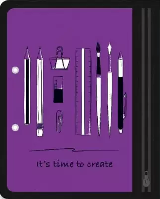 Папка для канцелярских принадлежностей "Феникс+" А5, одно отделение, пластик (Арт.- 46710)