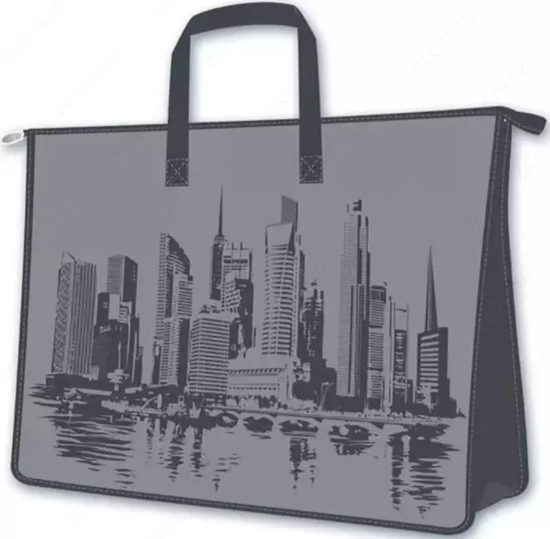 Chizmalar va chizmalar uchun papka Feniks + "Megapolis" A2, bitta bo'linma, plastmassa (Art.- 46645)