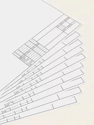 Папка для черчения "ArtSpace" А3, 10 листов (Арт.- Пч10А3г_9017)