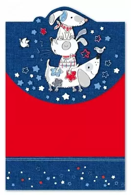 Папка для тетрадей Феникс+ "Зверушки", одно отделение, 25 х 33 см (Арт.- 47022)