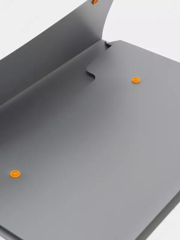 "Deli" portfeli papkasi 2 tugma (5576-modda) Kulrang