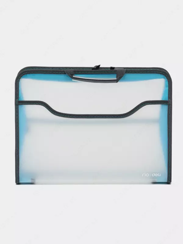 Deli "RIO" portfeli papkasi ikki bo'linmali, fermuar (Art.- 38129) Assortiment