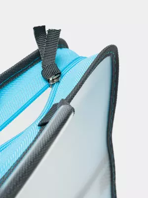 Папка портфель Deli "RIO" два отделения, застежка молния (Арт.- 38129) Ассортимент