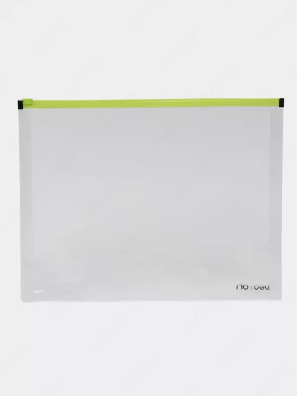 Hujjatlar papkasi Deli "RIO" bitta bo'linmali, zip yopilgan (m.- 38975) Assortiment
