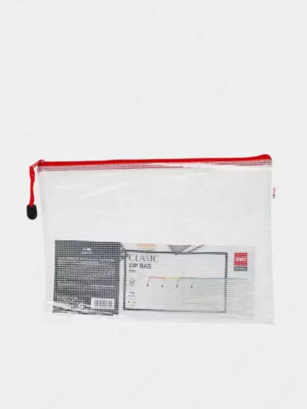 Hujjatlar papkasi Deli "Classic" bitta bo'limli, fermuar (m.- 5654)