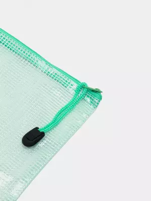 Папка для документов "Deli" А5, одно отделение, застежка молния (Арт.- 63470)