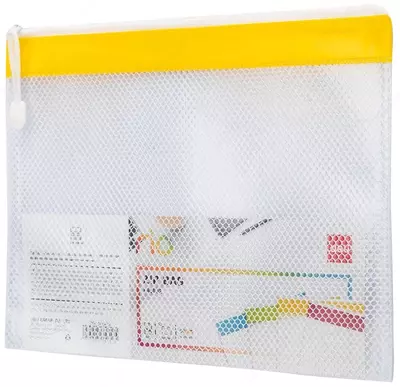 Папка для документов Deli "RIO" одно отделение, застежка молния (Арт.- 45202-EF) Ассортимент