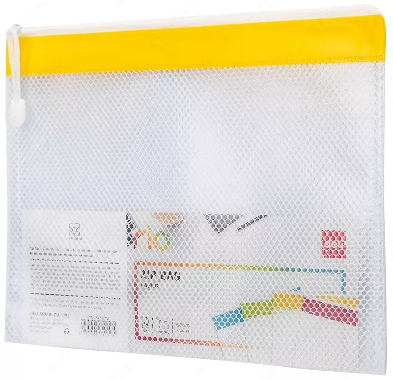 Hujjatlar papkasi Deli "RIO" bitta bo'linma, fermuar (Art.- 45202-EF) Assortiment