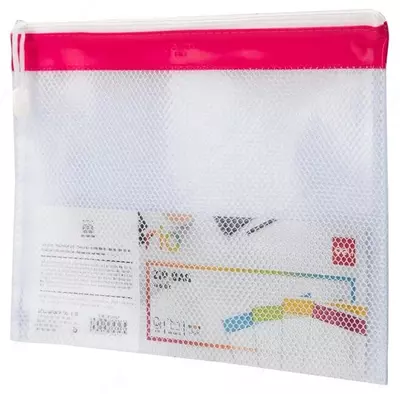 Папка для документов Deli "RIO" одно отделение, застежка молния (Арт.- 45202-EF) Ассортимент