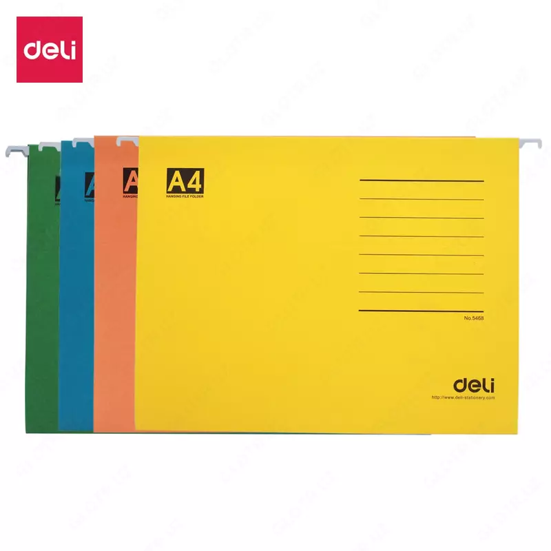 Подвесная папка "Deli" А4, для документов (Арт.- 5468) Ассортимент