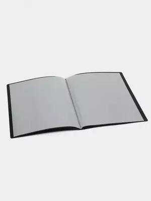 Папка для документов "Deli Eco" с 10 прозрачными вкладышами (Арт.- 38144) Ассортимент