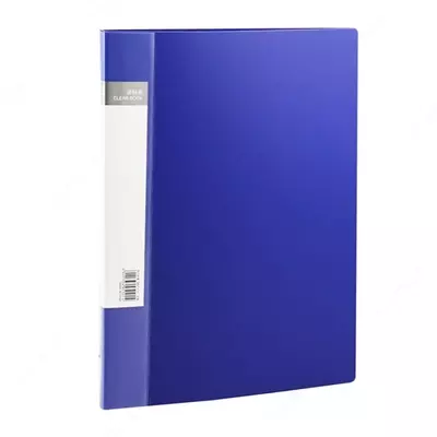 Папка для документов "Deli" с 10 прозрачными вкладышами (Арт.- 5101) Синяя
