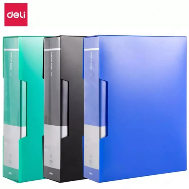 Hujjatlar papkasi "Deli" 100 ta fayl qo'shimchalari (m.-5007) Assortiment