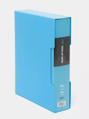 Папка для документов "Deli" 100 файловых вкладышей (Арт.- 5037) Ассортимент