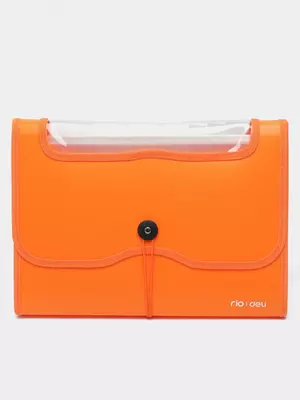 Папка- портфель Deli "RIO" 13 отделений, застежка - резинка (Арт.- 38128) Ассорти