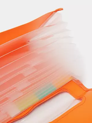 Папка- портфель Deli "RIO" 13 отделений, застежка - резинка (Арт.- 38128) Ассорти