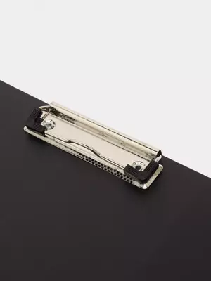 Папка для документов "Deli" 2 зажима (Арт.- 5309bl) Черная