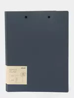 Папка для документов "Deli" 2 зажима (Арт.- 72594dbl) Темно-синяя