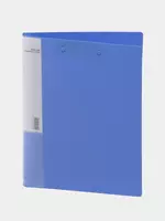 Папка для документов "Deli" 2 зажима (Арт.- 5309bl) Голубая