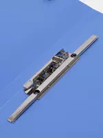 22 500 сум Папка для документов "Deli" 2 зажима (Арт.- 5309bl) Голубая