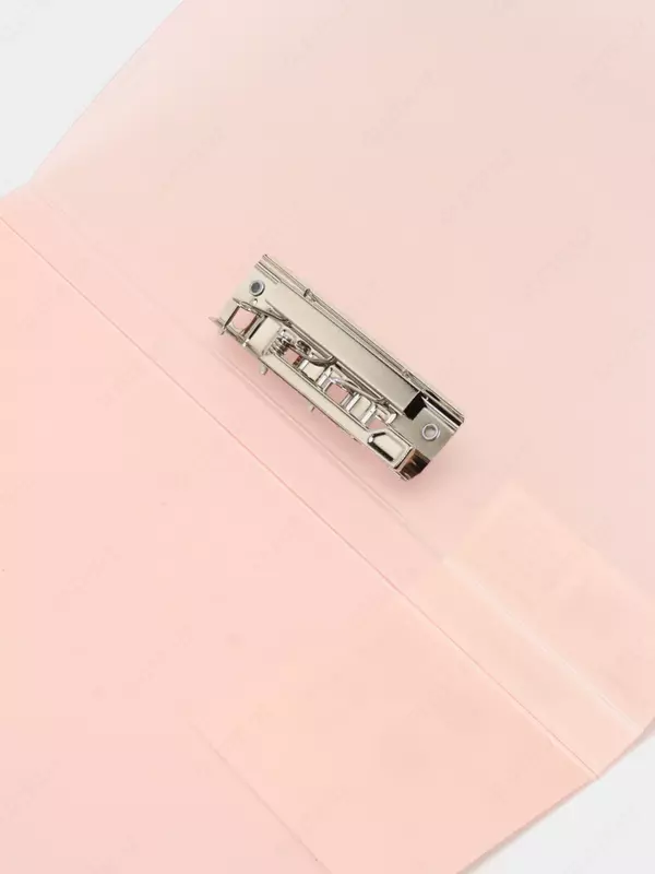 Папка для документов "Deli" 2 зажима (Арт.- 64516) Розовая