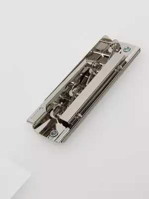 Папка для документов "Deli" 2 зажима (Арт.- 64516-cl) Прозрачная