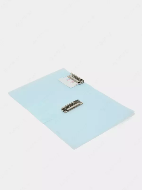 Папка для документов "Deli" 2 зажима (Арт.- 64516-bl) Голубая