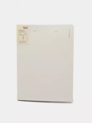 Папка для документов Deli "Nusign" 2 зажима (Арт.- 182-NS-wt) Белая