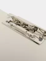 Папка для документов Deli "Nusign" 2 зажима (Арт.- 182-NS-wt) Белая Только в розницу