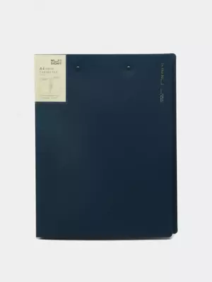 Папка для документов Deli "Nusign" 2 зажима (Арт.- 182-NS-bl) Синяя