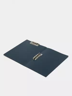 Папка для документов Deli "Nusign" 2 зажима (Арт.- 182-NS-bl) Синяя