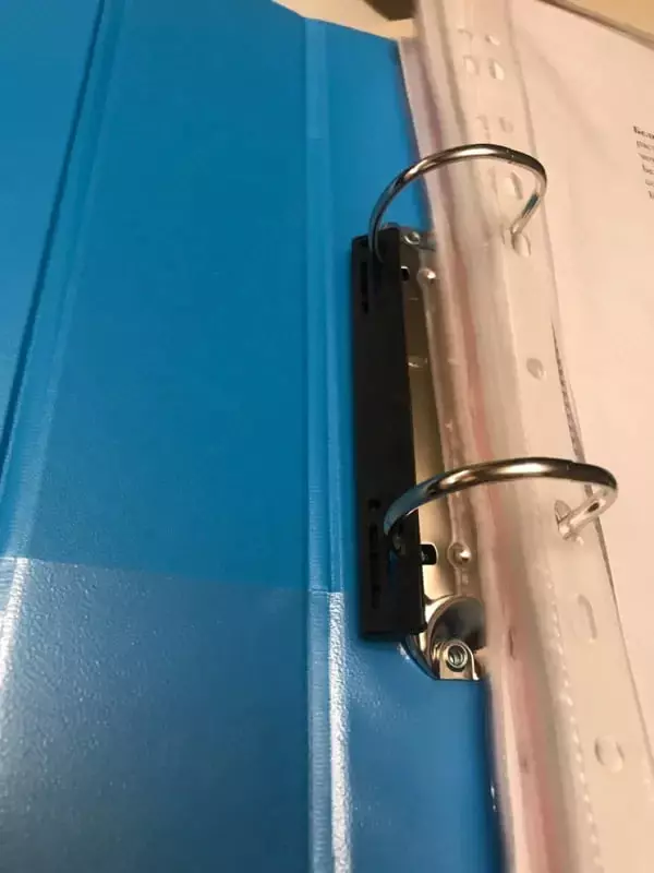 Папка для документов Deli "Rio" на 2-х D-кольцах, А4 (Арт.- 10200-EB) Ассортимент