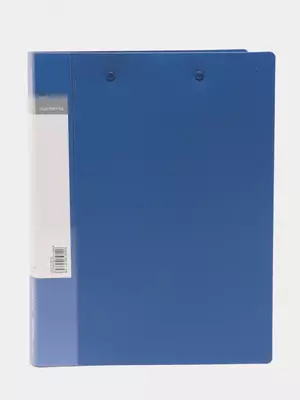 Папка для документов "Deli" 2 зажима (Арт.- 5364bl) Синяя