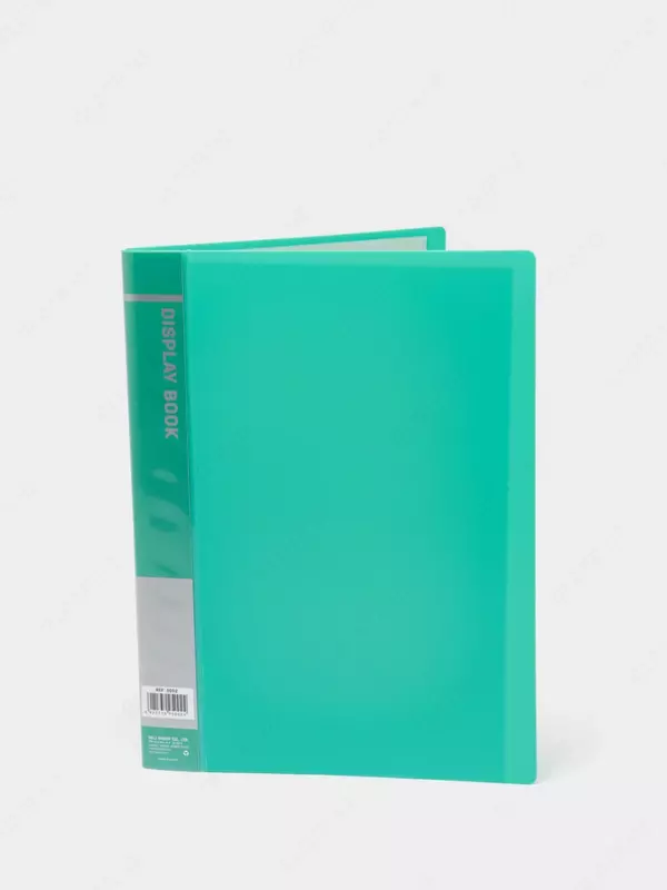 Папка для документов "Deli" с 20 прозрачными вкладышами (Арт.-5002) Зеленая