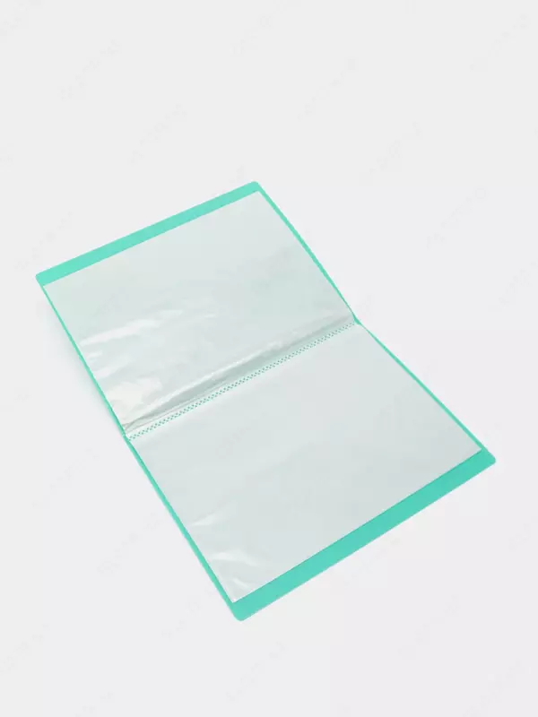 Папка для документов "Deli" с 20 прозрачными вкладышами (Арт.-5002) Зеленая